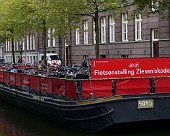 Amsterdam Fahrradparkschiff