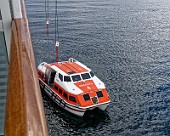 Tenderboote vor Bornholm
